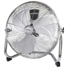 Impress 18-Inch High-Velocity Floor Fan With Chrome Finish (Option: Silver)